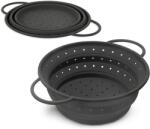 Coolinato összecsukható szilikon szűrő - szürke - 16 cm