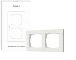 Aqara Switch Frame H2 EU (2-gang) (FE-X01D), fehér (FE-X01D)