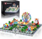 Mould King 11022 Óriáskerék és kalózhajó vidámpark MOC építőkocka szett - 5220 db (11022)