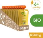 Beggs Bio Kiwi és banán 12×120 g (5753)