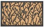  Kókuszrost és gumi lábtörlő madaras 75x45cm (701-218 - RB289)