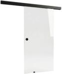 Doorlegro tolóajtó készlet EasySlide 65 szatén fekete 205 cm x 90 cm