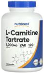 Nutricost L-Carnitine Tartrate, 240 capsule , Nutricost