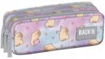 BackUP Penar școlar BackUp 8 G - Capybara Dream, 3 fermoare (710322) Penar