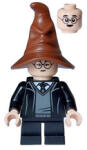 LEGO® Minifigurák Harry Potter - Roxfort köntös, Fekete nyakkendő, Vörösbarna Teszleksüveg hp466 (hp466)