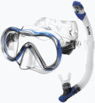 SEAC Set de snorkeling SEAC Bis Boss + Reverse Dry blue