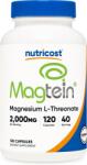 Nutricost Magtein Magnesium L-Threonate, 120 capsule , Nutricost