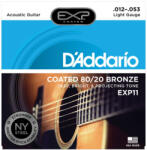 D'Addario EXP11 Coated 80/20 bronz 12-53