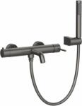 Wellis Vito kádtöltő csaptelep zuhanyszettel, gun metal ACS0426 (ACS0426)