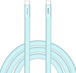 Verbatim Sync & Charge SoftTouch USB-C to C cable 100W 120 cm - Blue (30276)