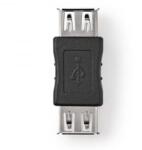 Nedis CCGB60900BK USB aljzat - aljzat toldó adapter fekete (CCGB60900BK)