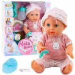 LEAN Toys Baby Doll Infant Peeing Pink Set Accessories Sounds 35cm