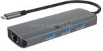RaidSonic Icy Box IB-DK4034A-CPD 6-in-1 USB Type-C Dock Black (IB-DK4034A-CPD) (IB-DK4034A-CPD)