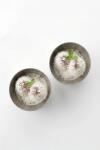  Hermia Ice Cream Cup Set (2 Pieces) Silver MCH00125331