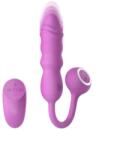 Good Vibes Only Vibrator Flyn, Remote Control, 10 Moduri Impingere, 10 Moduri Vibratii, Silicon, USB, Roz, 12 cm Vibrator