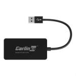 CarlinKit CCPA vezeték nélküli adapter Apple Carplay/Android Auto (fekete) - studioeszkozok