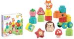 Man Yuk Toys Puha építőkocka készlet állatos kockákkal - 22 db-os (6193) - jatekbolt