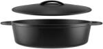 Perfect Home Tigaie din fontă pentru fripturi 30cm cu capac 54538 (17814)
