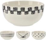 Chomik Bol ceramic 550ml Black-White 64276 (NAN7384) Castron
