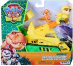 PAW Patrol Vehicul de salvare cu figurina, Paw Patrol, Dino Rescue Bulldozer, Rubble, 6075771