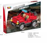 Man Yuk Toys Set de cuburi de construcție - Mașină de teren, 285 piese (9635)