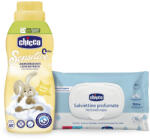 Chicco Koncentrált öblítő Lágy érintés 750 ml + nedves törlőkendő 72 db ingyen