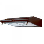 Albatros Hota clasica Albatros H20AM Eco+, 380 mc h, 2 motoare, 94 W, latime 60 cm, tehnologie Eco+, filtru metalic dublu caseta, geam rabatabil, butoane frontale, maro (H20AM ECO+) Hota
