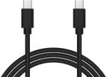 BLOW USB C - USB-C 1m negru, împletit (66-155-)