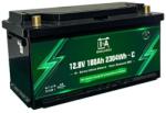 Idealakku IA sorozatú LiFePO4 akkumulátor 12V 180Ah CAN lakókocsi ülés alatti akkumulátor intelligens BMS-sel és Bluetooth-szal (IA-12-180-CAN)