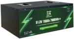 Idealakku IB sorozatú LiFePO4 akkumulátor 48V 150Ah intelligens BMS-sel, Bluetooth-tal és fűtéssel (IB-48-150H)
