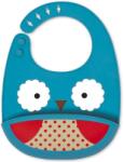  SKIP HOP Zoo Állatos szilikon előke Bagoly 6h+