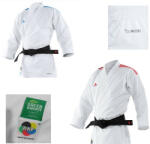 Adidas Karate ruha (kumite) - piros-kék vállú - Adilight PrimeGreen - ADIDAS - WKF approved