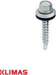 Klimas WFDOC-48025 HLF önfúró lemezcsavar fához, EPDM alátét, horganyzott - 4, 8x25 (WFDOC-48025)