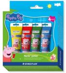 STAEDTLER Ujjfesték STAEDTLER "Noris® Junior 8814", Peppa malac, 4 szín (8814 L1)