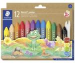 STAEDTLER Zsírkréta 12db-os STAEDTLER "Noris Junior 224" jumbo, hatszögletű, 12 különböző szín (224 C12)