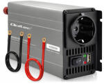 Qoltec MS Wave feszültségátalakító | 12V-ról 230V-ra | 500/1000W | USB | Kompatibilis LiFePO4, GEL és AGM akkumulátorokkal (52681)