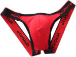MenSexyWear Red Justice - érzéki jockstrap prémium anyagból