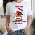 Gravolo Tiktok Tricou personalizat Nutela Desert cu forme bomba (C1553)