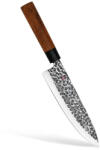 FISSMAN Cutit bucatar Fissman-Kensei Ittosai, otel AUS-8, 20 cm, argintiu maro (FI-2574)
