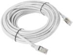 Spacer Cablu Patch cord FTP SPACER Cat6, cupru-aluminiu, 10 m, alb (SPPC-FTP-CAT6-10M)