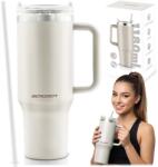 Berdsen Cană termică cu pai 1180 ml, crem, J-378804 (378804)
