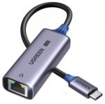 UGREEN Placa Retea UGREEN CM648 (25052), RJ45, USB-C, 2.5 Gb/s, Gri (CM648-25052)