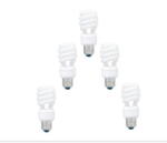 Panasonic Bec economic Panasonic EFD22E27HD3E-5 E27 22W 105W 2700K Lumina calda Pachet 5 bucati (EFD22E27HD3E-5)