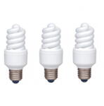 Panasonic Bec economic Panasonic EFD13E282V-3, soclu E27, putere 13W, forma spirala, lumina alb calda, alimentare 220 - 240 V, pachet 3 becuri (EFG13E282V-3)