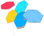 Nanoleaf Nanoleaf Starter Kit Shapes Hexagons, Wi-Fi, LED, RGB compatibil Apple HomeKit, Google Assistant, 5 panouri (NL42-5002HX-5PK)
