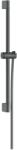 Hansgrohe Unica - Bară de duș 67 cm, cu furtun de duș, crom negru periat 24400340 (24400340)