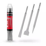 Einhell 3 részes SDS Plus vésőkészlet, 250 mm (49247200) (49247200)