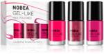NOBEA Day-to-Day 3-Piece Gel-like Nail Polish set set de lacuri de unghii Cocktail Party