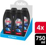 Baba Tengeri Ásvány férfi tusfürdő, 4x750 ml (4x 8712561773072)