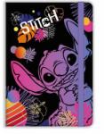 COOLPACK Notebook Coolpack Stitch fekete, A5-ös formátum, keménytáblás, vonalas, 80 lap (91675PTR)